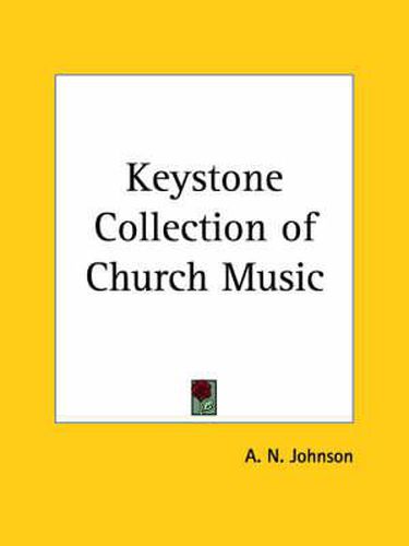 Cover image for Keystone Collection of Church Music (1857)