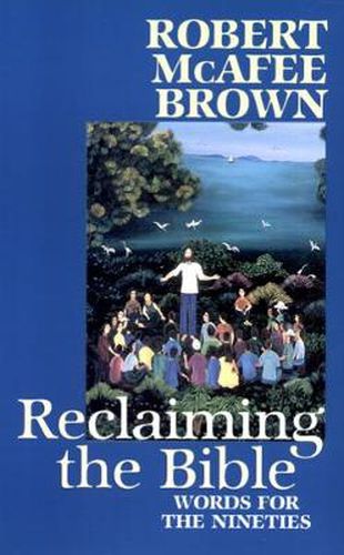 Cover image for Reclaiming the Bible: Words for the Nineties