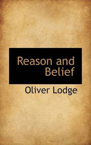 Cover image for Reason and Belief