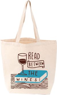 Cover image for Read Between the Wines Tote