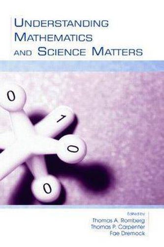 Cover image for Understanding Mathematics and Science Matters