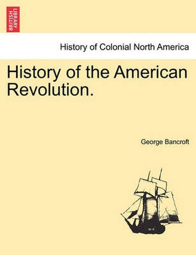 Cover image for History of the American Revolution.