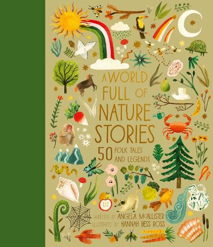 Cover image for A World Full of Nature Stories: 50 Folk Tales and Legends Volume 9