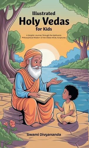 Cover image for Illustrated Holy Vedas for Kids