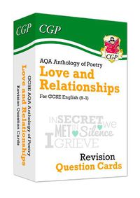 Cover image for GCSE English: AQA Love & Relationships Poetry Anthology - Revision Question Cards