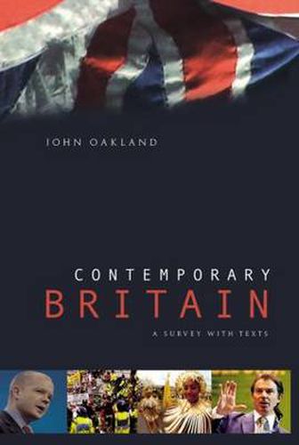 Cover image for Contemporary Britain: A Survey With Texts