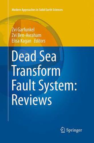 Cover image for Dead Sea Transform Fault System: Reviews