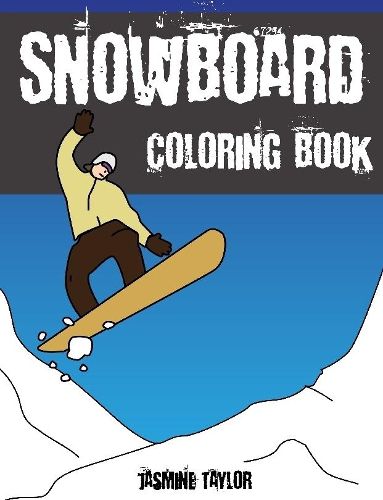 Cover image for Snowboard Coloring Book