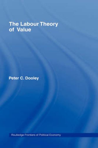Cover image for The Labour Theory of Value