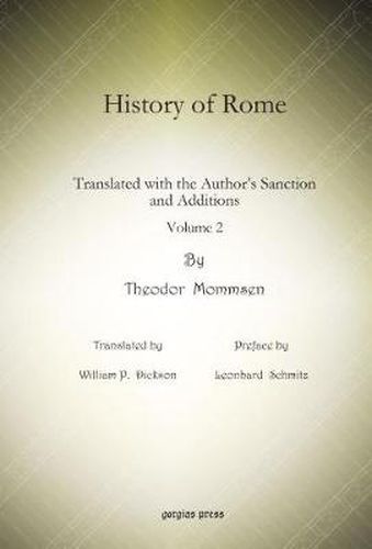 History of Rome (vol 2): Translated with the Author's Sanction and Additions