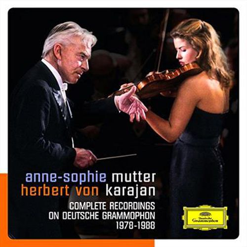 Anne Sophie Mutter Herbert Von Karajan Complete Dg Recordings