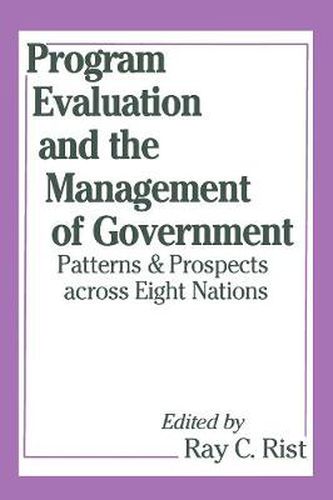 Cover image for Programme Evaluation and the Management of Government
