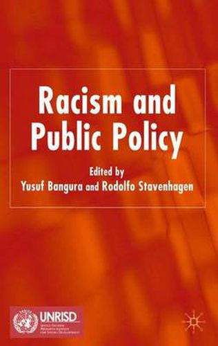 Cover image for Racism and Public Policy