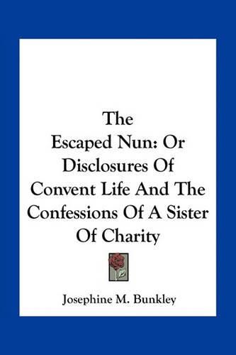 Cover image for The Escaped Nun
