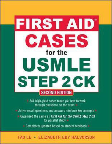 Cover image for First Aid Cases for the USMLE Step 2 CK, Second Edition