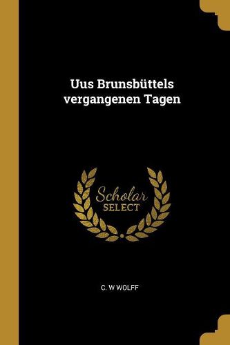 Cover image for Uus Brunsbuettels vergangenen Tagen