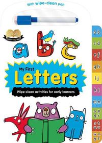 Cover image for Help with Homework: My First Letters: Wipe-Clean Workbook for 2+ Year-Olds