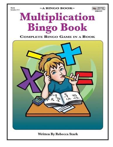 Cover image for Multiplication Bingo Book: Complete Bingo Game In A Book