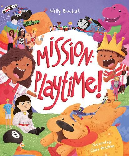 Cover image for Mission Playtime! Deluxe Storybook (Mattel 80th Anniversary)