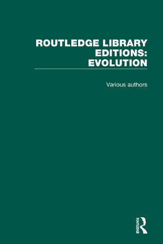 Cover image for Routledge Library Editions: Evolution