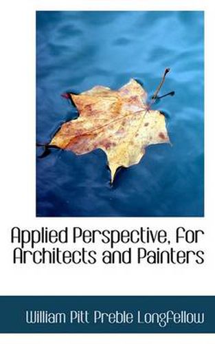 Cover image for Applied Perspective, for Architects and Painters