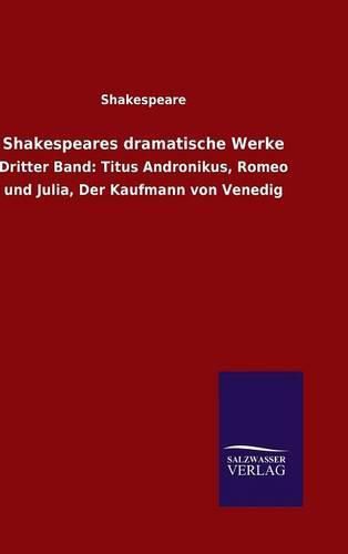 Cover image for Shakespeares dramatische Werke