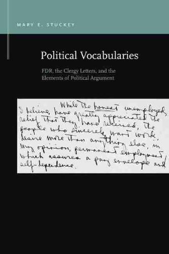 Political Vocabularies: FDR, the Clergy Letters, and the Elements of Political Argument