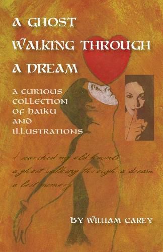 Cover image for A Ghost Walking Through a Dream: A Curious Collection of Haiku and Illustrations