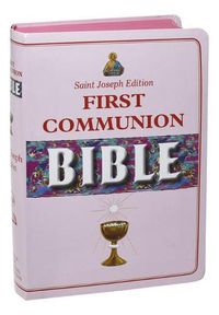 Cover image for New Catholic Bible -- Med. Print Dura Lux (Girl Communion)