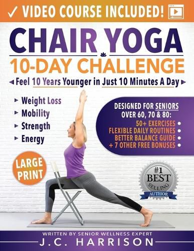 Cover image for Chair Yoga for Seniors