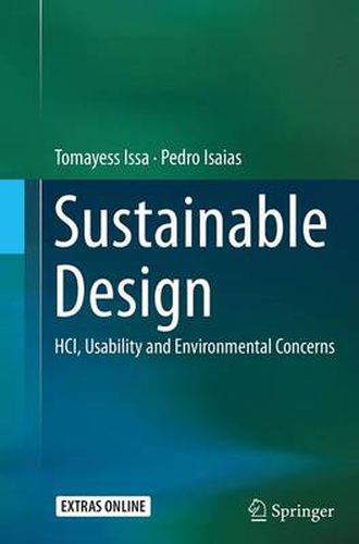 Cover image for Sustainable Design: HCI, Usability and Environmental Concerns