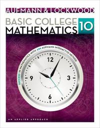 Cover image for Basic College Mathematics: An Applied Approach