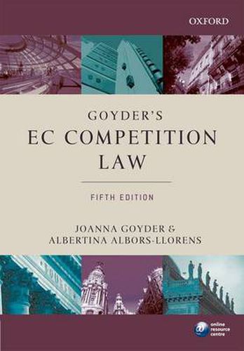 Cover image for Goyder's EC Competition Law