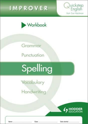 Cover image for Quickstep English Workbook Spelling Improver Stage