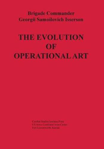 Cover image for The Evolution of Operational Art