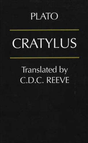 Cover image for Cratylus