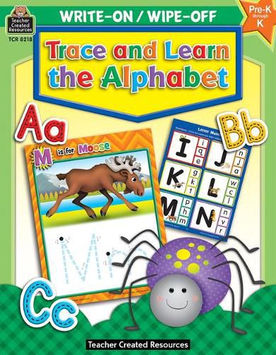 Cover image for Write-On/Wipe-Off: Trace and Learn the Alphabet