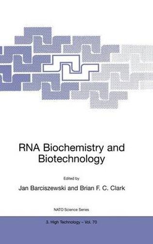 Cover image for RNA Biochemistry and Biotechnology