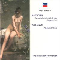 Cover image for Beethoven Serenade For Flute Septet Schumann Adagio And Allegro