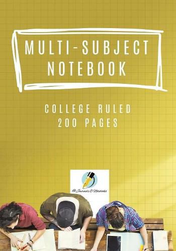 Cover image for Multi-Subject Notebook College Ruled 200 Pages