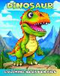 Cover image for Dinosaur Coloring Book for Kids