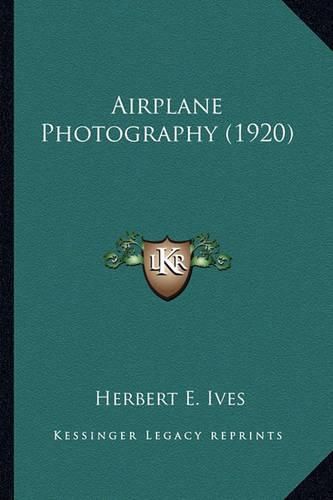 Cover image for Airplane Photography (1920) Airplane Photography (1920)