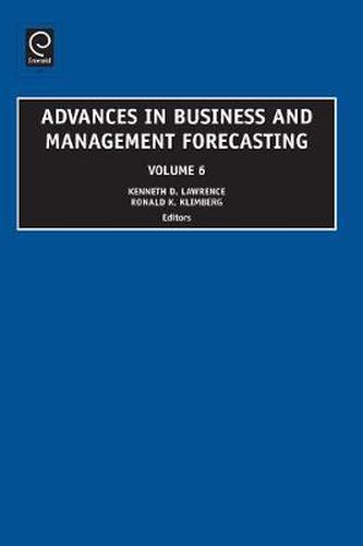 Cover image for Advances in Business and Management Forecasting