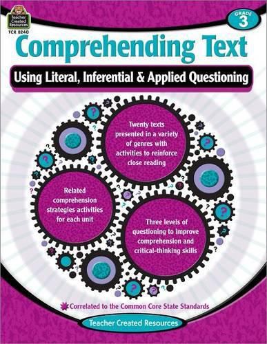 Cover image for Comprehending Text Using Literal/Inferential/Applied Quest-3