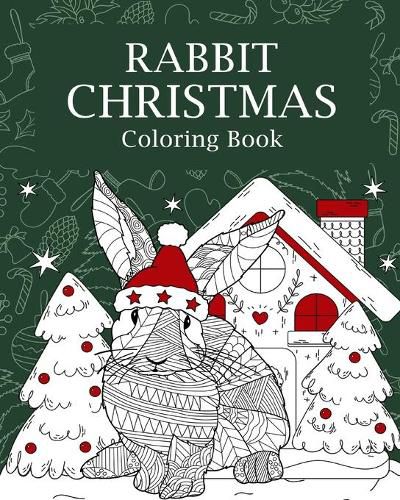 Cover image for Rabbit Christmas Coloring Book