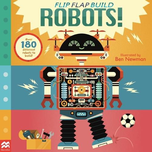 Cover image for Flip, Flap, Build: Robots