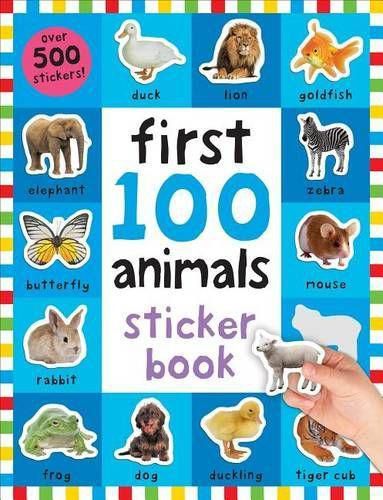 Cover image for First 100 Stickers: Animals: Over 500 Stickers