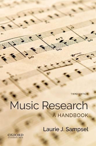 Cover image for Music Research: A Handbook