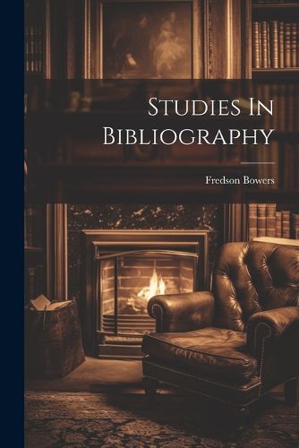 Cover image for Studies In Bibliography