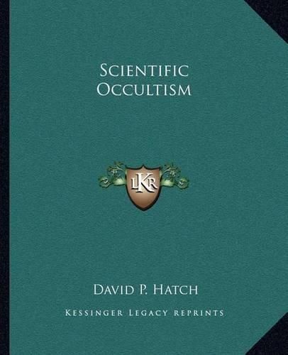 Cover image for Scientific Occultism